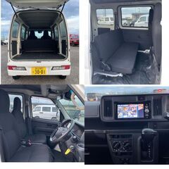 富山発 ダイハツ ハイジェットディラックス SA3 4WD平成30年 14万キロ 車検2年 の画像