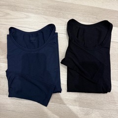 長袖ヒートテック 130cm 2枚セットの画像