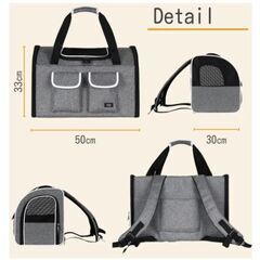 【受渡し者決定済み】引取り限定　ペット用　キャリー　リュック　猫　犬の画像