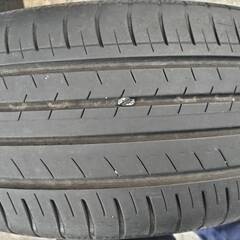 【直接渡せる方】スバル エクシーガ純正ホイール、タイヤセット４本　215/50/17　5穴PCD100の画像