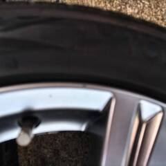 【直接渡せる方】スバル エクシーガ純正ホイール、タイヤセット４本　215/50/17　5穴PCD100の画像