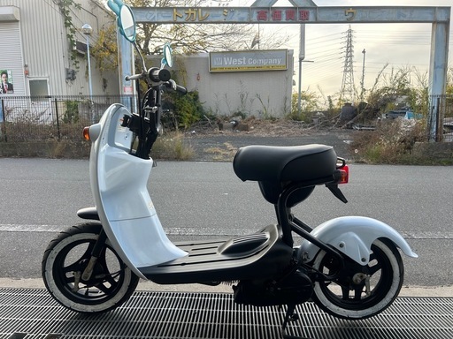 可愛いバイク❗️ スズキ　チョイノリ　CZ41A 50cc 原付　ホワイトリボン