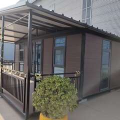 20FT2寝室1リビング１キッチン１浴室付きコンテナユニットプレハブハウス事務所仮設住宅店舗職員寮高度カスタム高品質断熱半日設置移動の画像