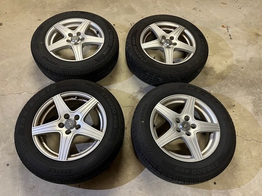 195/65R15 サマータイヤ　アルミホイール　2025年1月製造