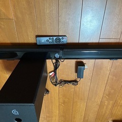 サウンドバー DSP2.1ch サブウーファー付 重低音 スピーカー テレビの画像