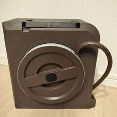 タカギ ホースリール20m おしゃれ ブラウンの画像