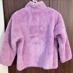 ユニクロ　ファーリーフリースジャケット　110の画像