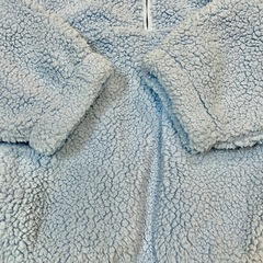 GAPハーフジップ ボア フリース パーカー オーバーサイズの画像