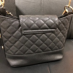 未使用　CHANEL シャネル ノベルティ ショルダーバッグ ゴールドチェーン ブラック　2WAY ③の画像