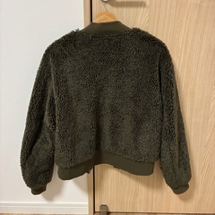 UNIQLO フリースボアジャケット　Lサイズの画像