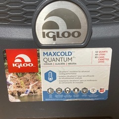 【お取引き先決まりました】igloo イグルー クーラーボックス 49L　ハードクーラー キャスター付きの画像