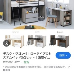 ベットフレームの画像