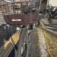 中古24インチYAMAHA電動アシスト自転車　12.3Ah 大阪の画像