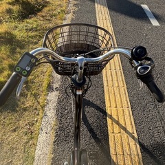 中古24インチYAMAHA電動アシスト自転車　12.3Ah 大阪の画像