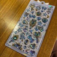 ①ボンボンドロップシール　マジカル青の画像