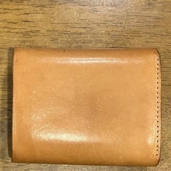 レザー　コンパクト財布　ミニウォレットの画像