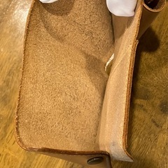 レザー　コンパクト財布　ミニウォレットの画像