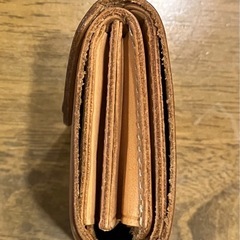 レザー　コンパクト財布　ミニウォレットの画像