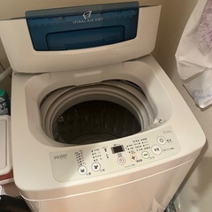 中古品Haier全自動洗濯機の画像