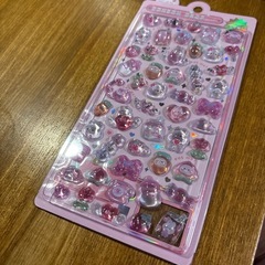 ⑥ボンボンドロップシール　うさぎピンクの画像