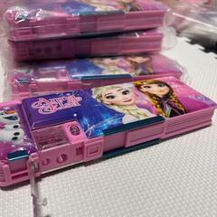 筆箱 小学生女の子、可愛い両面 箱型 ペンケース おしゃれ 入学準備 鉛筆削りの画像