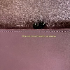 ラベンダーカラー　クラブタンレザーの画像