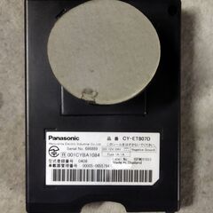 Panasonic パナソニック ＥＴＣ「CY-ET807D」一体型 ①の画像