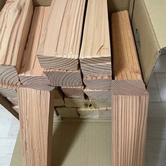 薪　木材詰め合わせ　80サイズ　21センチ　②   　キャンプ　焚き火　BBQ    売約済みの画像