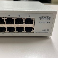 コレガ 16ポート Fast Ethernet スイッチ SW16TXRの画像