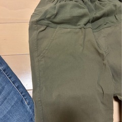 マタニティージーンズ　／婦人用デニムの画像