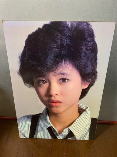 ★松田聖子・木製パネルポスター★【希少レア】