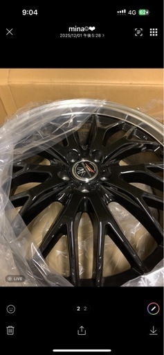 バドックス　ロクサーニ　マルチフォルケッタⅡ 4本　19インチ　7.5J 5H PCD100