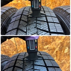 185/70R14🌈バリ溝‼️2023年製スタッドレス‼️ダンロップ（ウィンターマックス03）🌈ご不要なタイヤ付きアルミお買取させて頂きます🙇委の画像