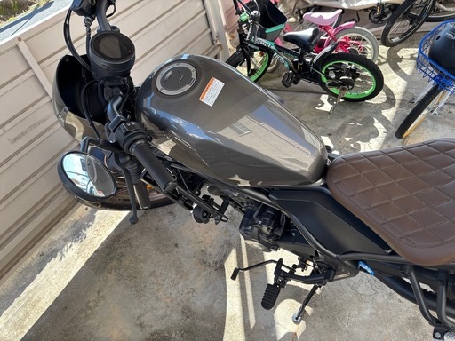 年末特別値引き　超低走行　レブル250Sエディション　チタニウムメタリック 年末特別値引き超低走行レブル250Sエディションチタニウムメタリック