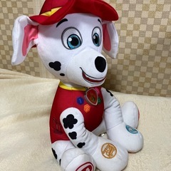 パウパトロール　マーシャル　ぬいぐるみの画像
