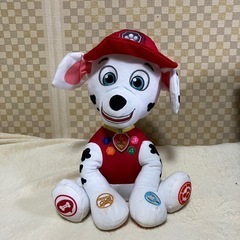 パウパトロール　マーシャル　ぬいぐるみの画像