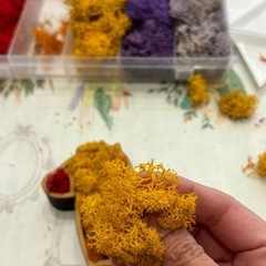 馬の置物🐴スカンディアモスアート体験の画像