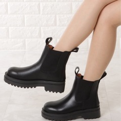 チェルシーブーツ　24.5cmの画像