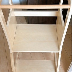 購入者様決定★ラーニングタワー　踏み台　キッズデスク　モンテッソリー　木製　お手伝いの画像