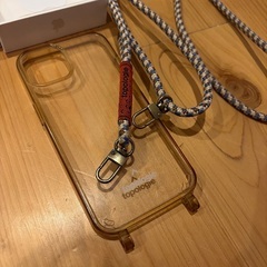 iPhone14 256GB topologie スマホショルダー付きの画像