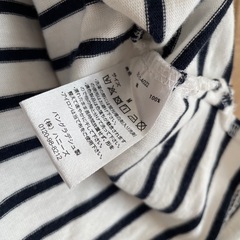 ハニーズ　七分袖カットソー　Ｍ　ボーダートップスの画像