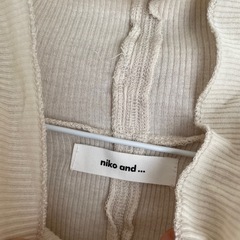 ニコアンド　リブトップス　メロウ　インナーの画像