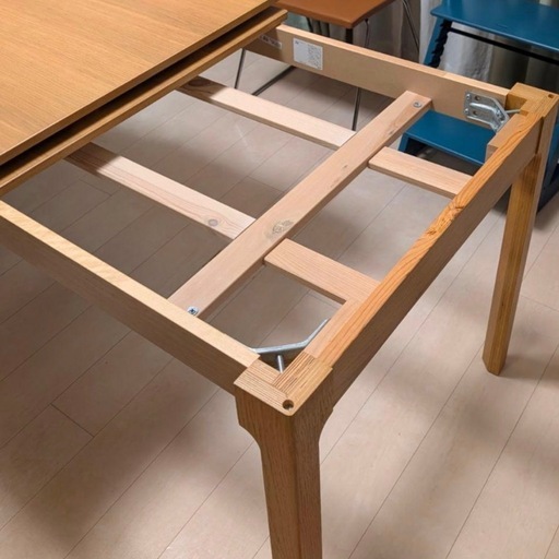 IKEA EKEDALEN 伸長式テーブル 120/180×80cm オーク (ymym) 石場の