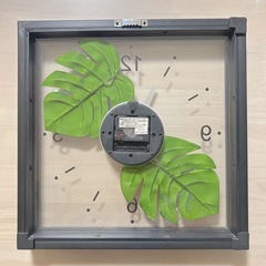 壁掛け時計（置き時計としても可能）の画像