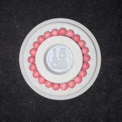 ピーモンタイト8mmブレスレット☪️15.5cmの画像