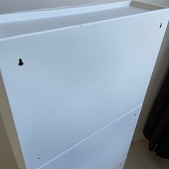 【前橋市直接渡し】IKEA トローネス　シューズキャビネット　3個セットの画像