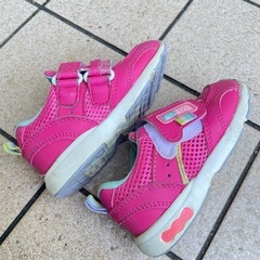 子供用　靴　キッズ　シューズ　15cm ムーンスターの画像