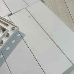 ニトリ　シンク下収納伸縮ラック　イータ　幅46-74cm 奥行30cmの画像