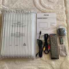⭐︎新品⭐︎　ポータブルDVDプレーヤーの画像
