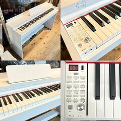 Longeye 88鍵盤 ピアノタッチ電子ピアノ MOLD1（ホワイト）の画像